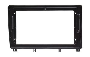 Рамка магнитолы 9.0" (цв.Глянцевый Черный) для PEUGEOT (3008) 2009-2016 Климат