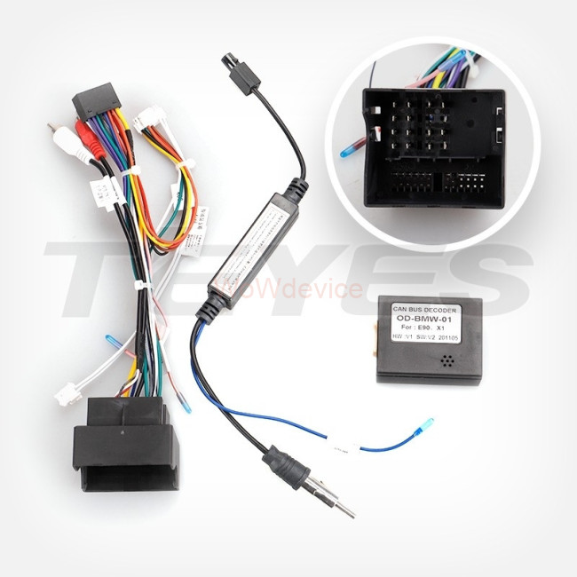 Установочный комплект Teyes для BMW 1 серия E88 E82 E81 E87 (2004-2011) F2