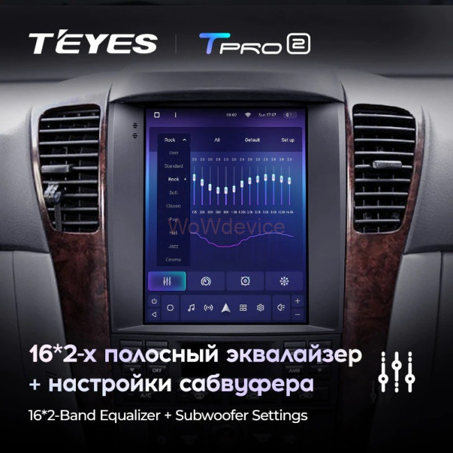 Штатная магнитола Tesla style Teyes TPRO 2 4/64 Kia Sorento BL 2002-2006
