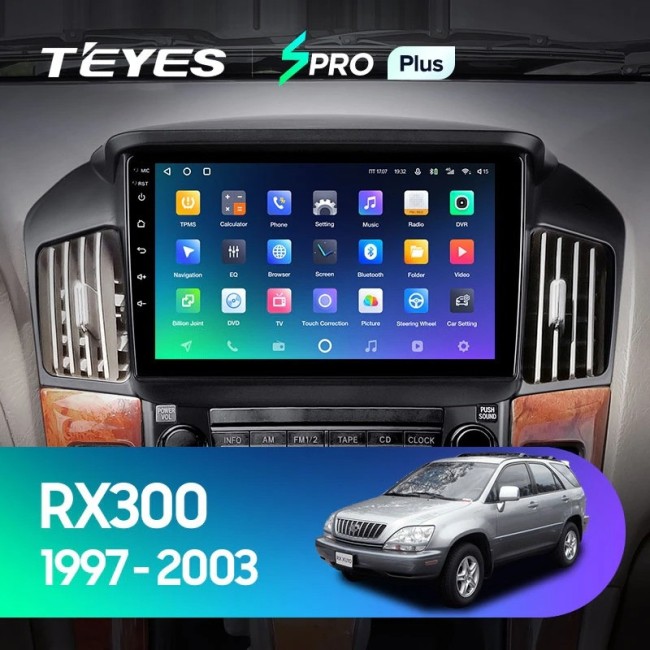 Штатная магнитола Teyes SPRO Plus 3/32 Lexus RX300 XU10 (1997-2003) F2