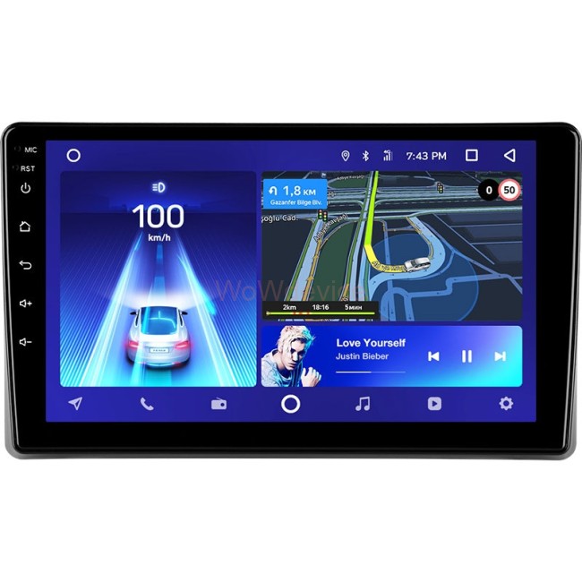 Установочный комплект Teyes для Mitsubishi L200 (2018-2020) F1