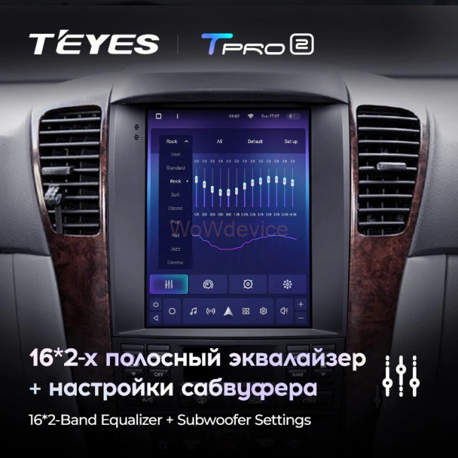 Штатная магнитола Tesla style Teyes TPRO 2 3/32 Kia Sorento BL 2002-2006