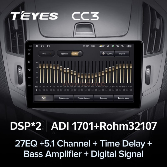 Штатная магнитола Teyes CC3 3/32 Chevrolet Cruze J300 J308 (2012-2015) Штатная магнитола Teyes CC3 3/32 Chevrolet Cruze J300 J308 (2012-2015)