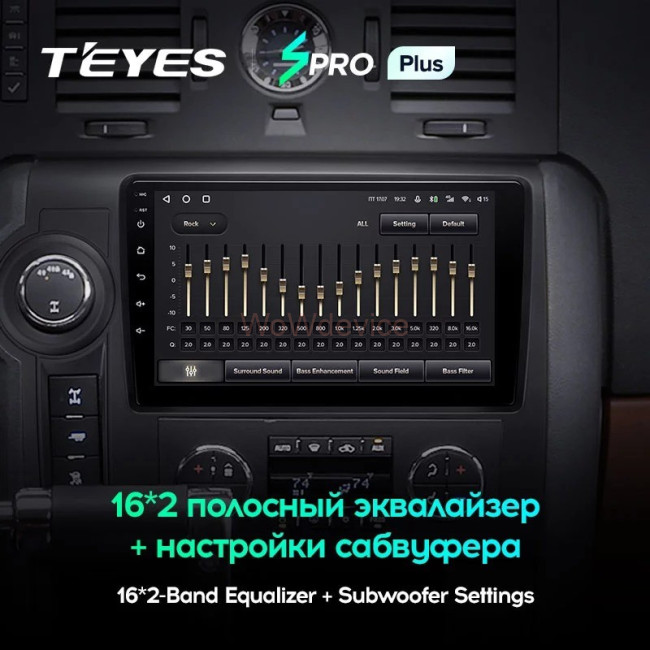 Штатная магнитола Teyes SPRO Plus 6/128 Hummer H2 E85 (2007-2009)