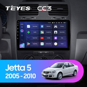 Штатная магнитола Teyes CC3L 4/32 Volkswagen Jetta 5 (2005-2010) F1
