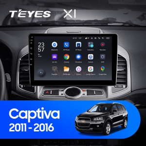 Штатная магнитола Teyes X1 4G 2/32 Chevrolet Captiva 1 (2011-2016)