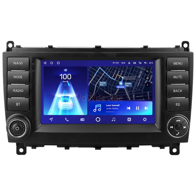 Установочный комплект Teyes для Mercedes Benz C-Class C Class W203 W209 C180 C200 CL203 C209 A209 (2004-2011) 7 дюймов