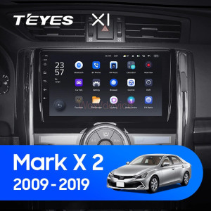 Штатная магнитола Teyes X1 4G 2/32 Toyota Mark X 2 X130 (2009-2020)