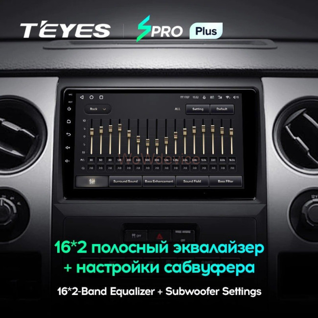 Штатная магнитола Teyes SPRO Plus 4/64 Ford F150 P415 Raptor (2008-2014) F2