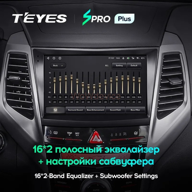 Штатная магнитола Teyes SPRO Plus 4/32 SsangYong Tivoli 2015-2019