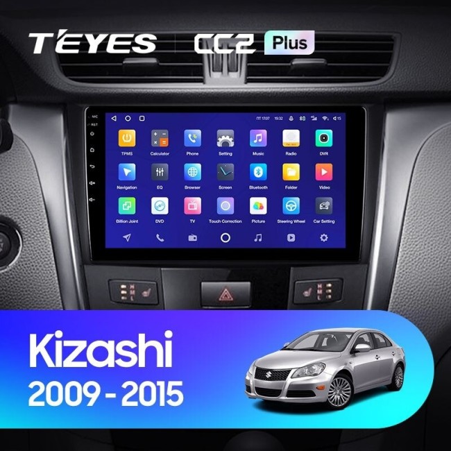 Штатная магнитола Teyes CC2L Plus 1/16 Suzuki Kizashi (2009-2015)