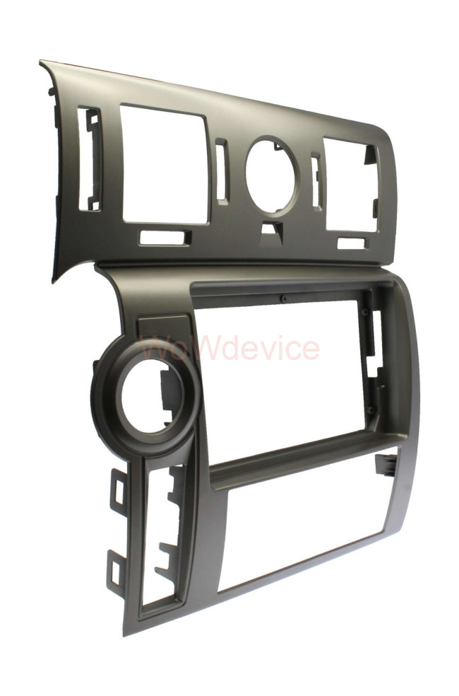 Рамка магнитолы 9.0" (цв.Серый) для HUMMER H2 2008-2009 Левый руль Рамка магнитолы 9.0" (цв.Серый) для HUMMER H2 2008-2009 Левый руль