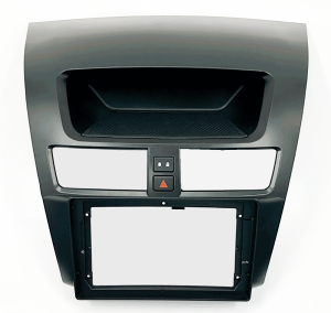 Рамка магнитолы 9.0" (цв.Черный) для MAZDA BT-50 2012+ (hazard switch and door lock buttons included)
