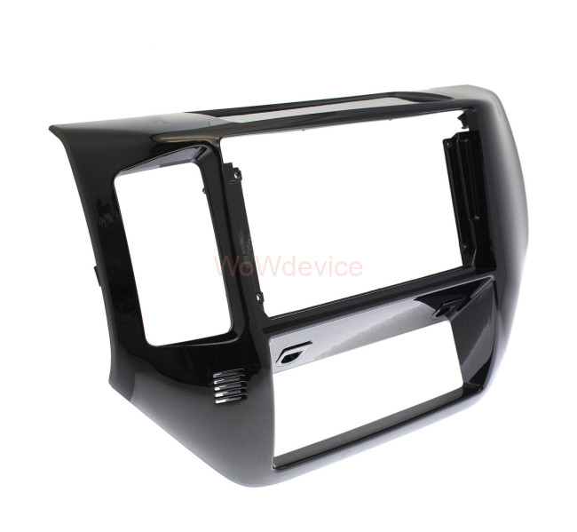 Рамка магнитолы 9.0" (цв.Глянцевый Черный) для NISSAN Patrol (Y61) 2004-2010; Safari (Y61) 2004-2007 Левый руль Рамка магнитолы 9.0" (цв.Глянцевый Черный) для NISSAN Patrol (Y61) 2004-2010; Safari (Y61) 2004-2007 Левый руль