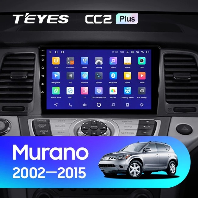 Штатная магнитола Teyes CC2L Plus 2/32 Nissan Murano Z50 (2002-2015)