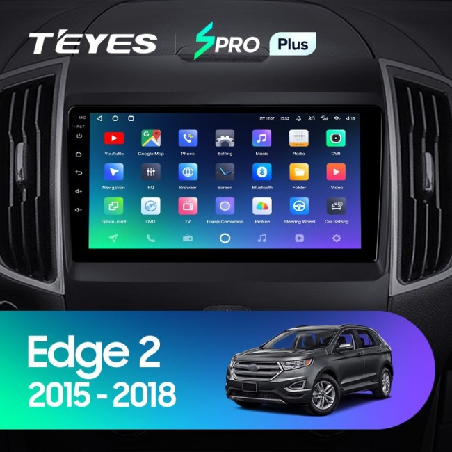 Штатная магнитола Teyes SPRO Plus 3/32 Ford Edge 2 (2015-2018) F1