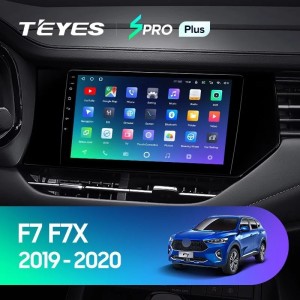 Штатная магнитола Teyes SPRO Plus 4/64 Haval F7 F7X (2019-2020)