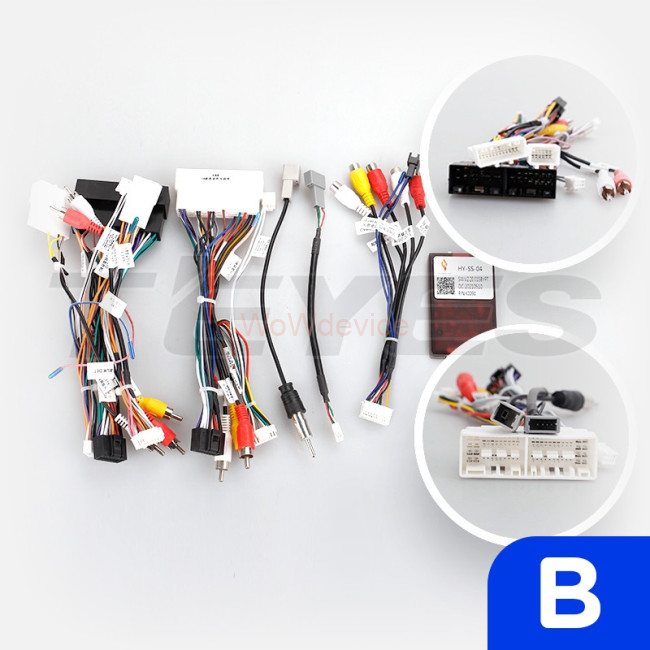 Установочный комплект Teyes TPRO 2 для Hyundai Tucson 3 (2015-2018) Тип-В