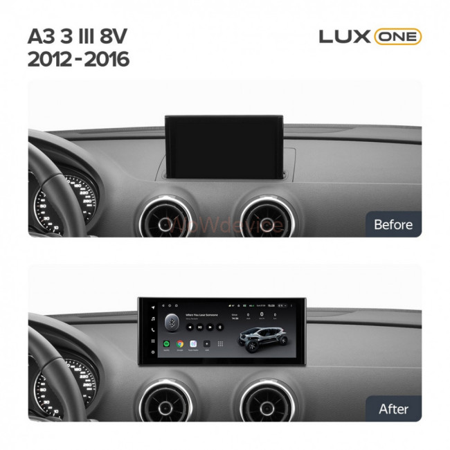 Штатная магнитола Teyes LUX ONE Audi A3 8V (2012-2016) Штатная магнитола Teyes LUX ONE Audi A3 8V (2012-2016)