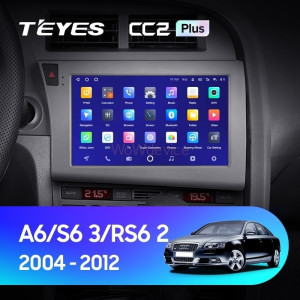 Штатная магнитола Teyes CC2L Plus 2/32 Audi S6 3 (2006-2011)