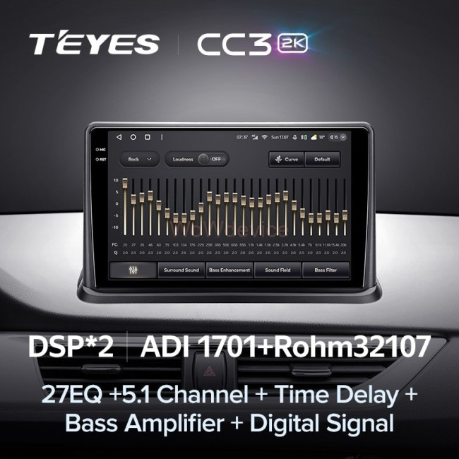 Штатная магнитола Teyes CC3 2K 6/128 Changan Alsvin V7 (2014-2018) Штатная магнитола Teyes CC3 2K 6/128 Changan Alsvin V7 (2014-2018)