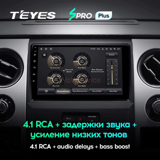 Штатная магнитола Teyes SPRO Plus 3/32 Ford F150 P415 Raptor (2008-2014) F2