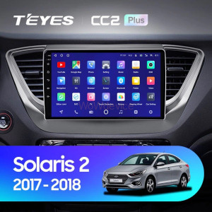 Штатная магнитола Teyes CC2 Plus 3/32 Hyundai Solaris 2 (2017-2018) Тип-B