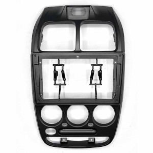 Рамка магнитолы 9.0" (цв.Черный) для HYUNDAI Accent (LC) 1999-2012, Verna (LC) 1999-2005