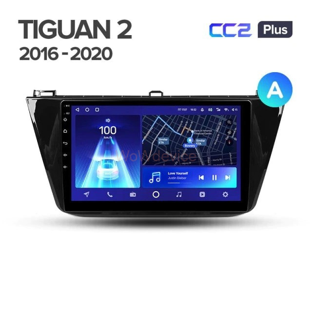 Штатная магнитола Teyes CC2 Plus 3/32 Volkswagen Tiguan 2 (2016-2018) Тип-A