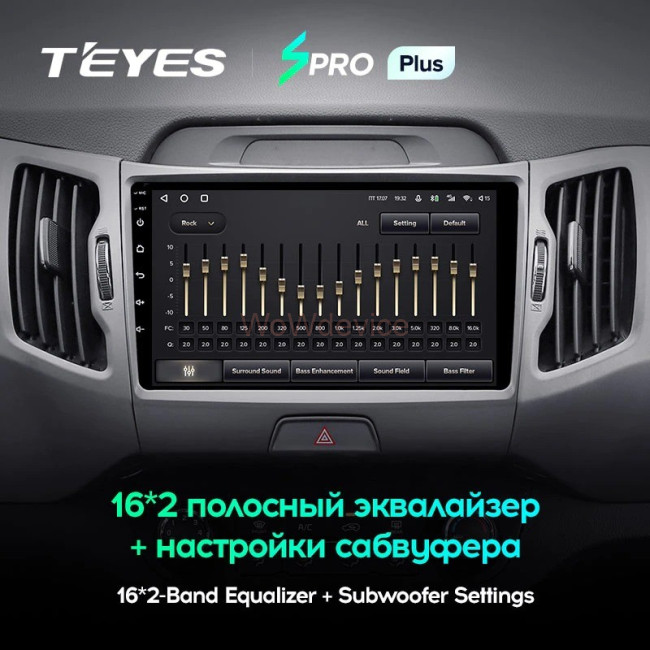 Штатная магнитола Teyes SPRO Plus 3/32 Kia Sportage 3 SL (2010-2016) Тип-A Штатная магнитола Teyes SPRO Plus 3/32 Kia Sportage 3 SL (2010-2016) Тип-A