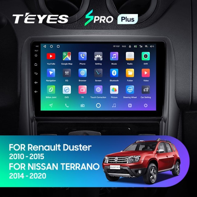 Штатная магнитола Teyes SPRO Plus 3/32 Renault Duster 1 (2010-2015)