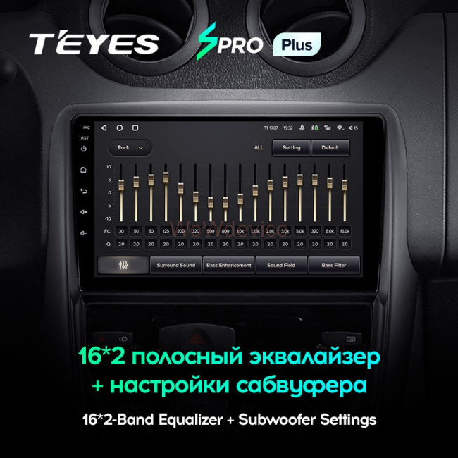 Штатная магнитола Teyes SPRO Plus 3/32 Renault Duster 1 (2010-2015) Штатная магнитола Teyes SPRO Plus 3/32 Renault Duster 1 (2010-2015)