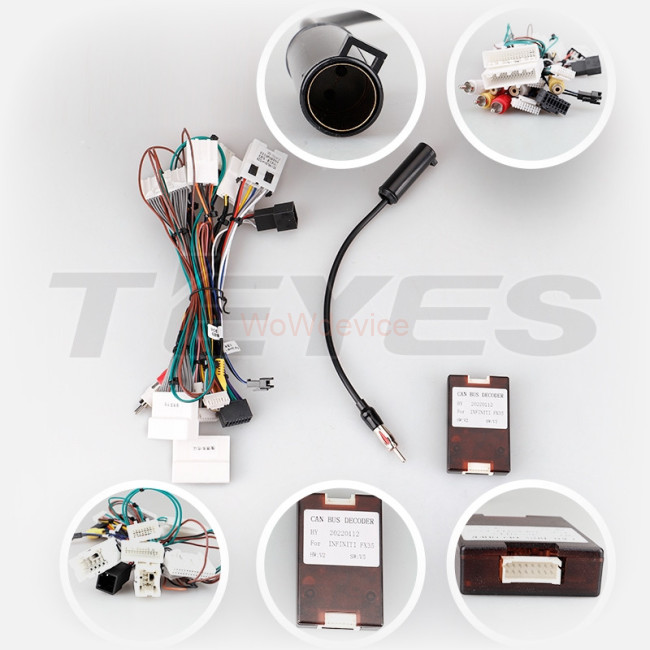 Установочный комплект Teyes TPRO 2 для Infiniti Fx35 (2006-2009) нюансы