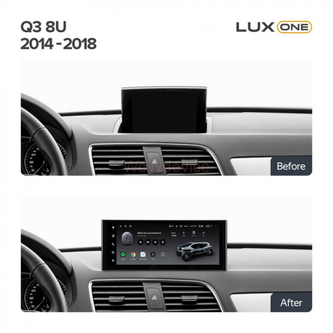 Штатная магнитола Teyes LUX ONE Audi Q3 8U (2014-2018) (А) Штатная магнитола Teyes LUX ONE Audi Q3 8U (2014-2018) (А)