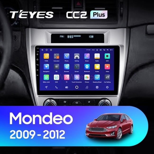 Штатная магнитола Teyes CC2 Plus 6/128 Ford Mondeo (2009-2012) (F3) (US EDITION)
