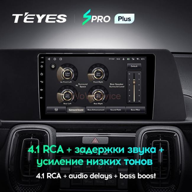 Штатная магнитола Teyes SPRO Plus 6/128 Kia Sonet (2020-2022)