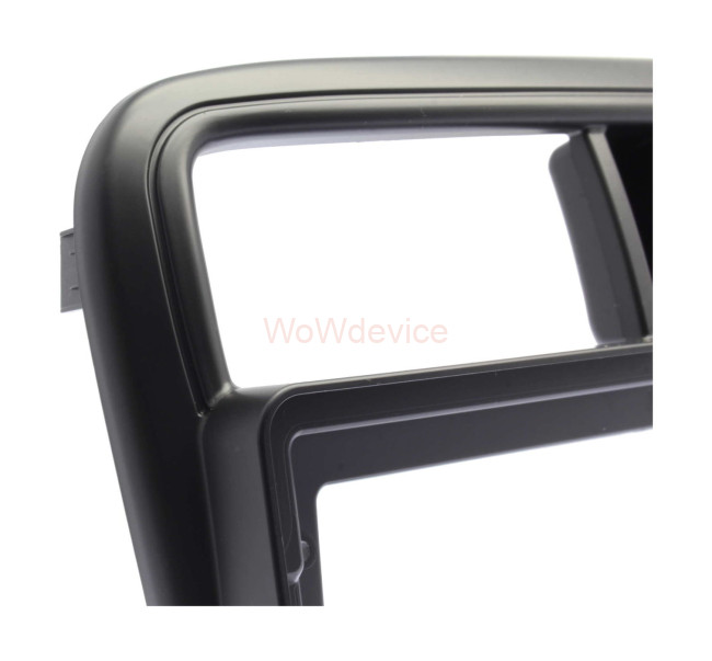 Рамка магнитолы 9.0" (цв.Черный) для HONDA Civic 1998-2000 Правый руль / Кондиционер