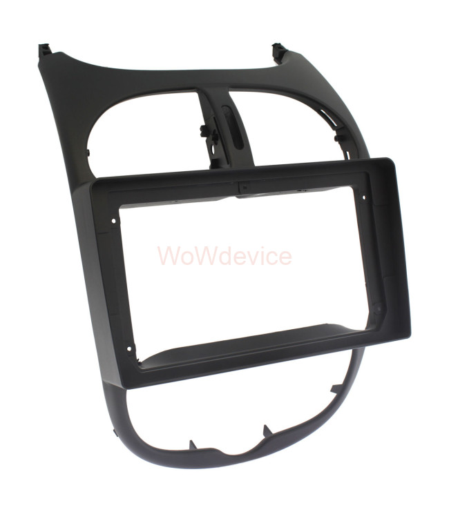 Рамка магнитолы 9.0" (цв.Черный) для PEUGEOT (206) 1998-2010 Рамка магнитолы 9.0" (цв.Черный) для PEUGEOT (206) 1998-2010