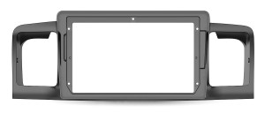 Рамка магнитолы 9.0" (цв.Черный) для TOYOTA Corolla (EX) 2012-2017 Рынок Китая