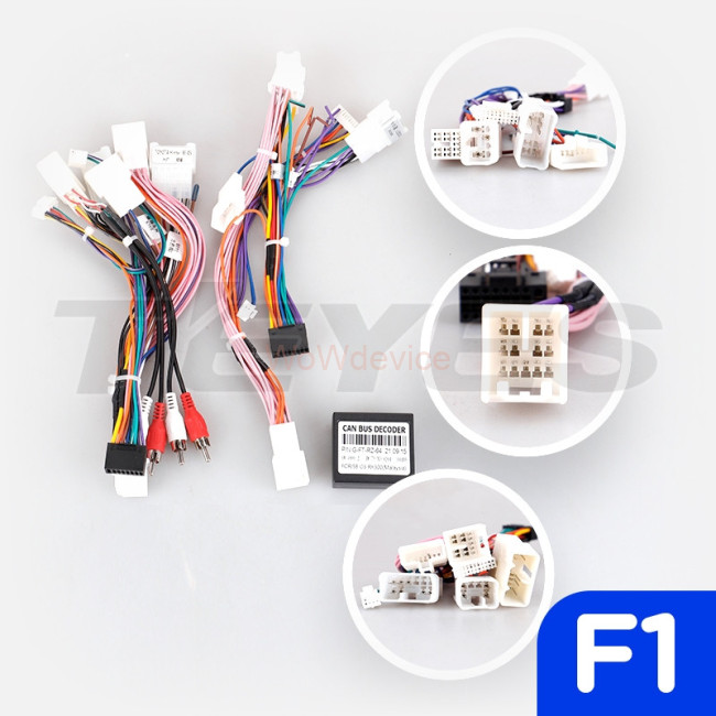 Установочный комплект Teyes для Lexus RX300 XU10 (1997-2003) F1