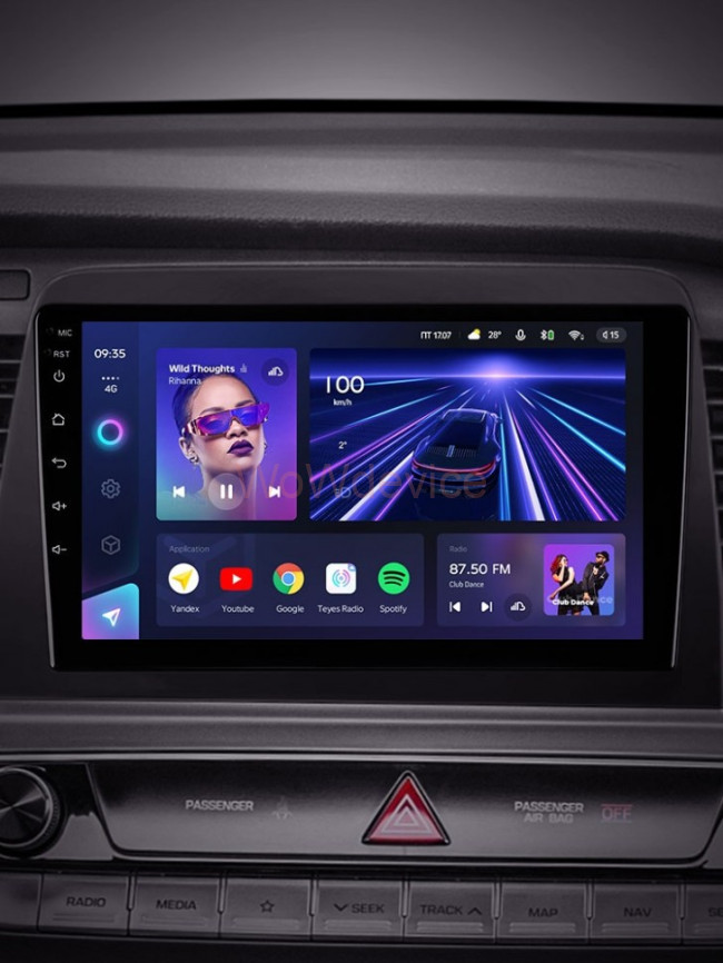 Штатная магнитола Teyes CC3 6/128 Hyundai Sonata 7 LF (2017-2019)