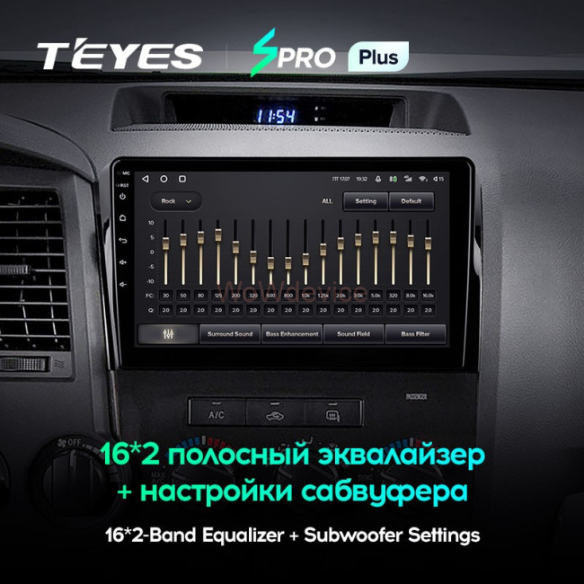 Штатная магнитола Teyes SPRO Plus 3/32 Toyota Sequoia XK60 (2008-2017)