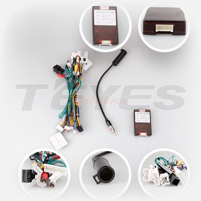 Установочный комплект Teyes TPRO 2 для Infiniti FX35 1 (2002-2006)