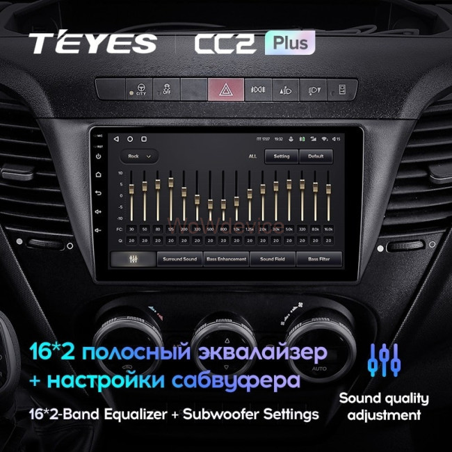 Штатная магнитола Teyes CC2L Plus 1/16 Iveco Daily 6 (2014-2022)