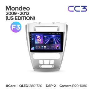 Штатная магнитола Teyes CC3 4/32 Ford Mondeo (2009-2012) (F3) (US EDITION)