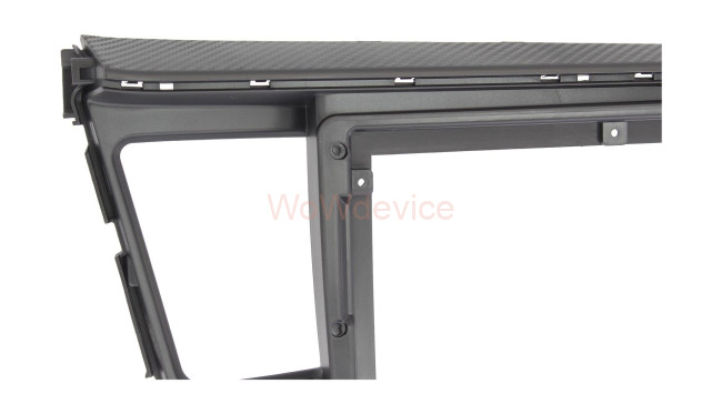 Рамка магнитолы 9.0" (цв.Черный и Серебристый) для HYUNDAI Elantra (AD), Avante (AD) 2018+ Левый руль Рамка магнитолы 9.0" (цв.Черный и Серебристый) для HYUNDAI Elantra (AD), Avante (AD) 2018+ Левый руль