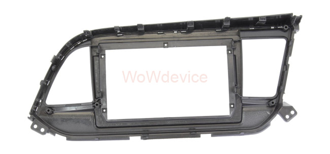 Рамка магнитолы 9.0" (цв.Черный и Серебристый) для HYUNDAI Elantra (AD), Avante (AD) 2018+ Левый руль Рамка магнитолы 9.0" (цв.Черный и Серебристый) для HYUNDAI Elantra (AD), Avante (AD) 2018+ Левый руль