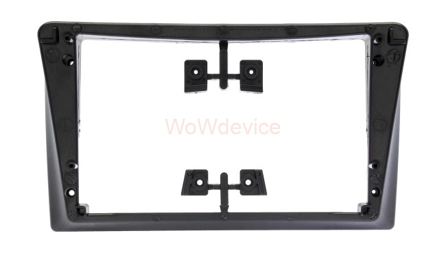 Рамка магнитолы 9.0" (цв.Черный) для HYUNDAI i-40 2011+