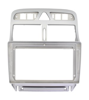 Рамка магнитолы 9.0" (цв.Черный) для PEUGEOT (307) 2001-2011