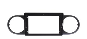 Рамка магнитолы 9.0" (цв.Черный) для TOYOTA Corolla (E150) 2007-2015 (Rumion / Rukus)